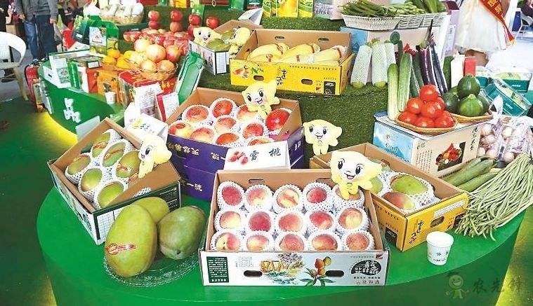 十七屆中國國際農(nóng)產(chǎn)品交易會(huì)上的300個(gè)特色農(nóng)產(chǎn)品區(qū)域公用品牌